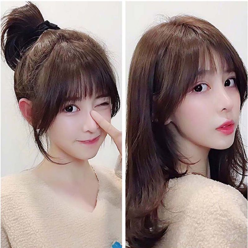 Mái 3d che trán hói siêu xinh