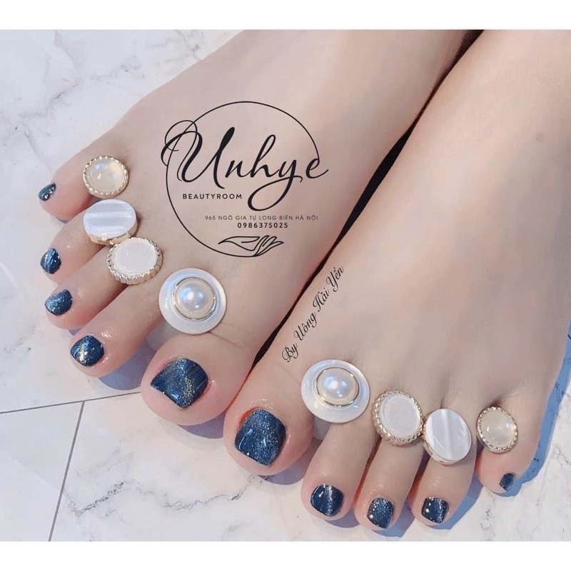 Tách ngón chân loại đẹp sang chảnh- phụ kiện nail