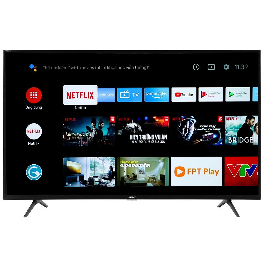 [Mã ELHAMS5 giảm 6% đơn 300K] Android Tivi Casper 43 inch 43FG5200