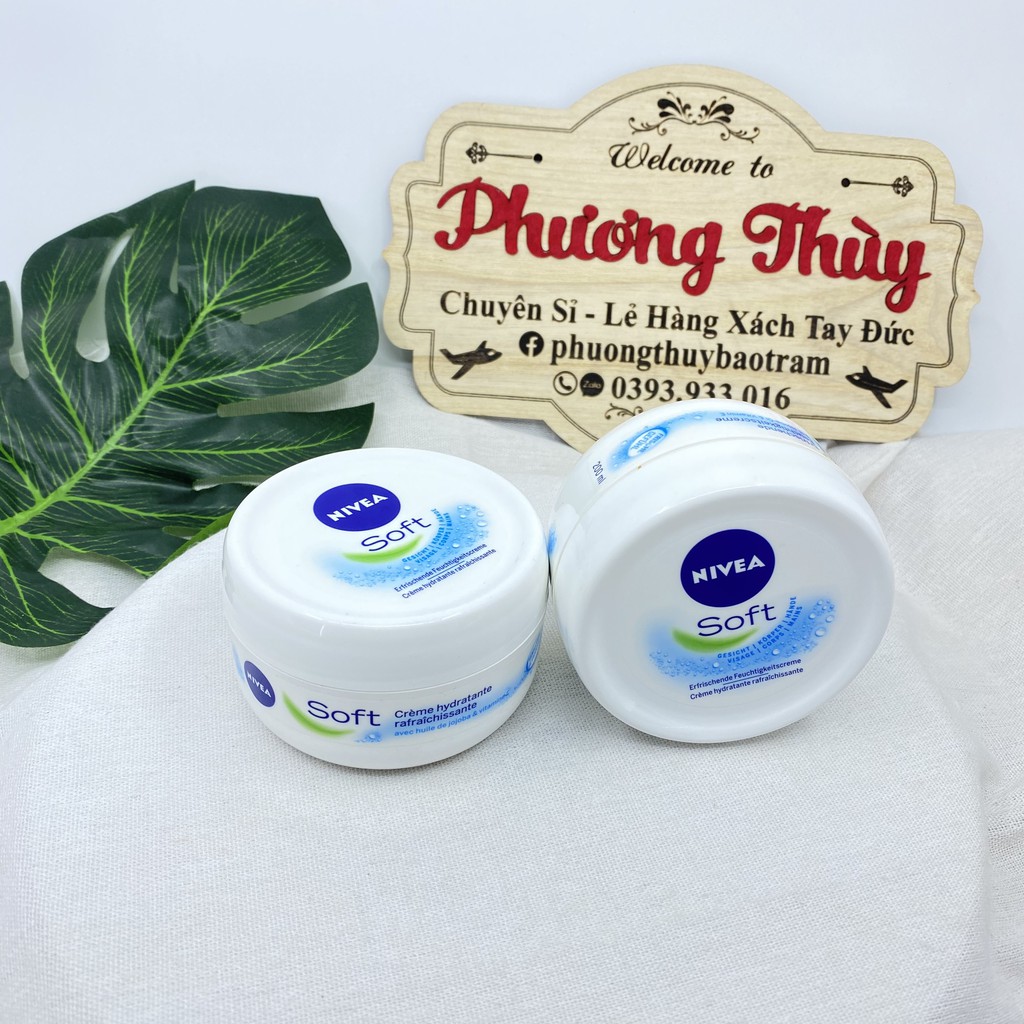 Kem dưỡng ẩm toàn thân Nivea Soft- phương thùy germany