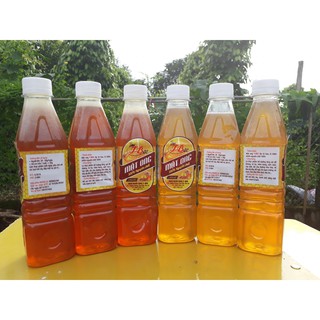 bộ 6 chai 500ml mật ong ngyên chất T BEE 3 tràm-3 cà phê