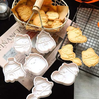 Khuôn tạo hình cookie set 3c