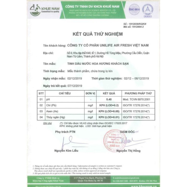y9 VV5 Bộ tinh dầu nước hoa Khách Sạn Unilife 4 y9 | BigBuy360 - bigbuy360.vn