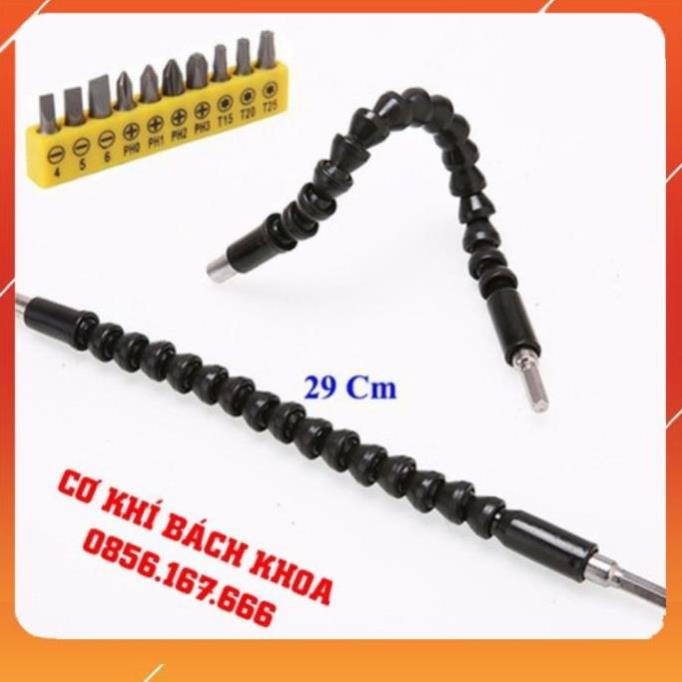 DT: 0368.868.988 Bộ phụ kiện máy khoan 22 chi tiết -siết bulong-đầu vít-dây nối dài chuyển hướng DT: 0368.868.988