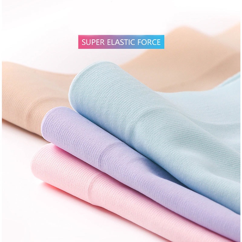 Quần Lót Lụa Mềm Không Đường May Thoáng Khí Thoải Mái Cho Nữ