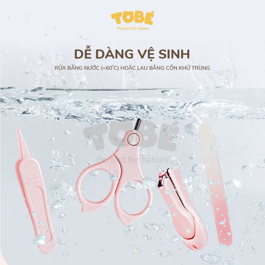 TOBÉ - Bộ Bấm Móng Tay 4 Chi Tiết