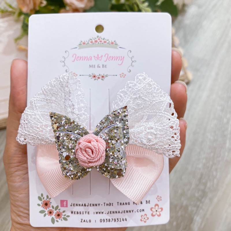 Đầm bướm hồng HM cho bé gái