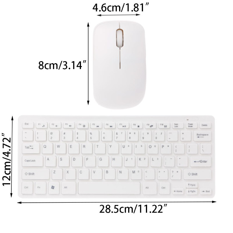 Combo Bàn Phím + Chuột Không Dây Luckyx 2.4g Siêu Mỏng Cho Laptop / Pc