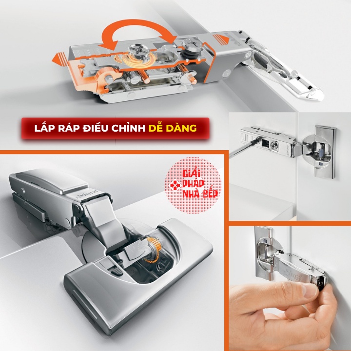 Bản lề BLUM chính hãng bảo hành trọn đời