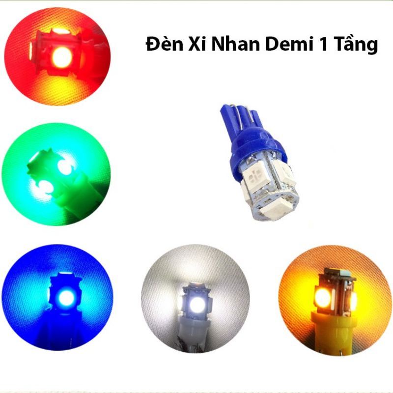 Đèn led xi nhan 1 tầng xe máy