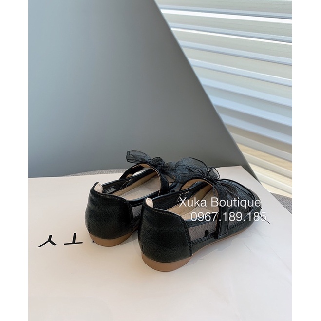 Giày Búp Bê Cao Cấp Bé Gái - Giày Nơ Công chúa Hàn Quốc Siêu mềm siêu nhẹ [Ảnh, Video thật]