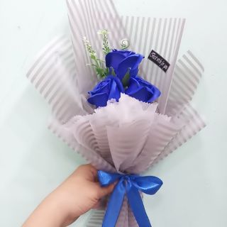 Bó 3 bông hoa sáp