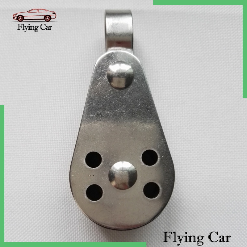 [giá giới hạn] Marine Sheave Stainless Steel Single Pulley for Kayak Anchor Trolley System