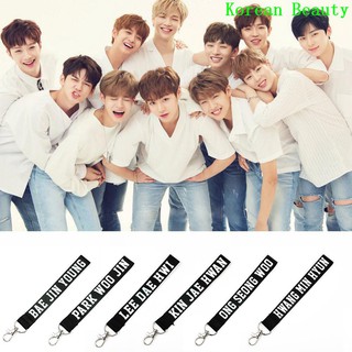 [COD]Dây Móc Khóa Điện Thoại In Tên Thành Viên Nhóm WANNA ONE