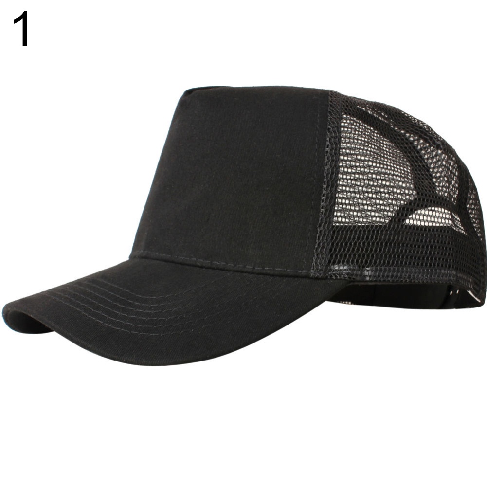 Nón lưỡi trai phối lưới thoáng khí thời trang