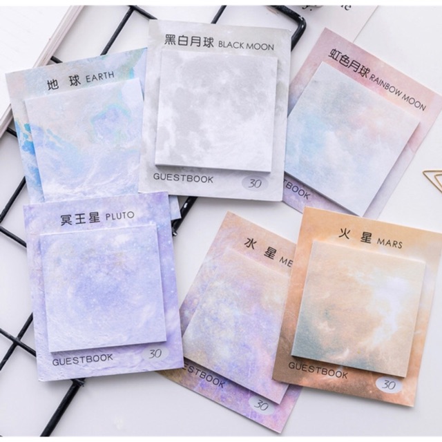 Giấy nhớ sticky note nhiều màu sắc