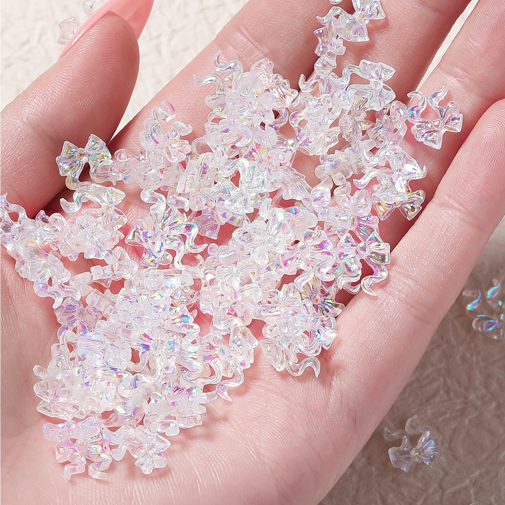 Hạt Đá Đính Móng Tay Hình Nơ Xinh Xắn