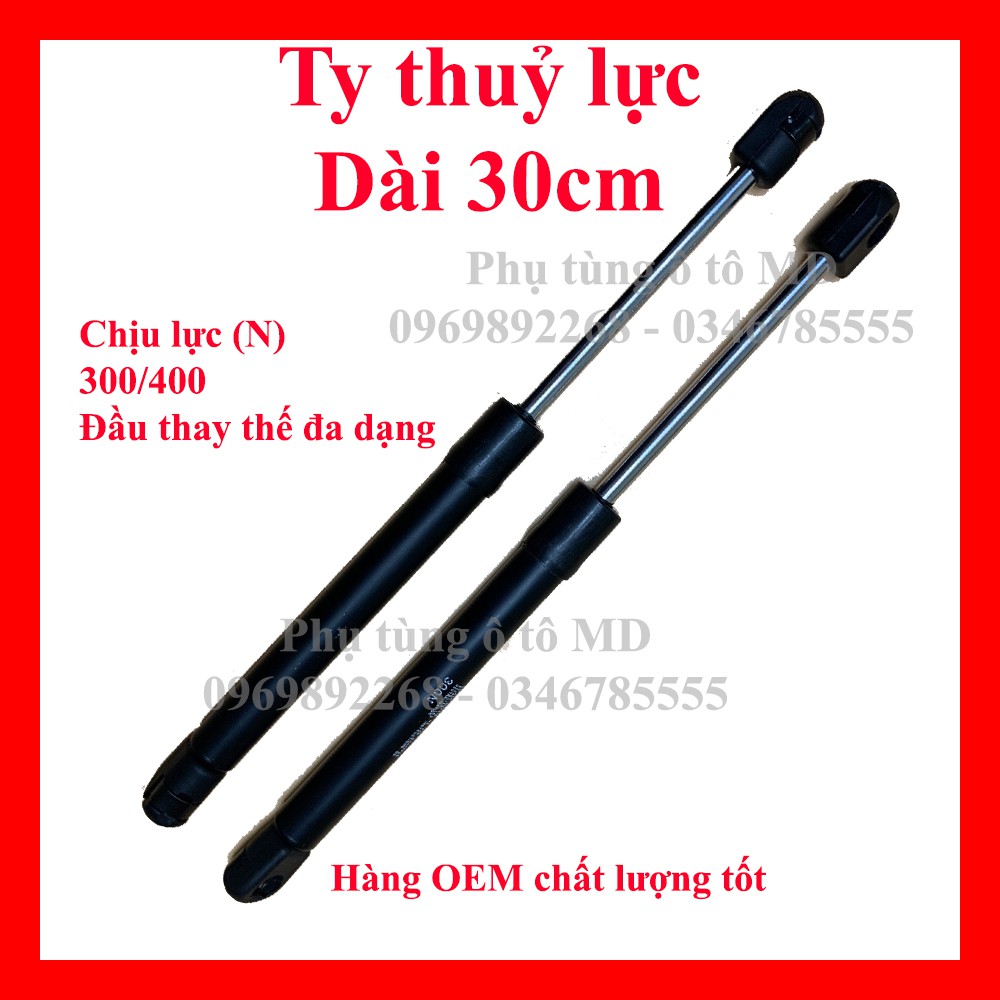 [Dài 30cm]Ty Thủy Lực Chống Cốp , Nắp Capo , Chống Cánh Cửa và dùng cho các loại máy công trình. Hàng chất lượng tốt.