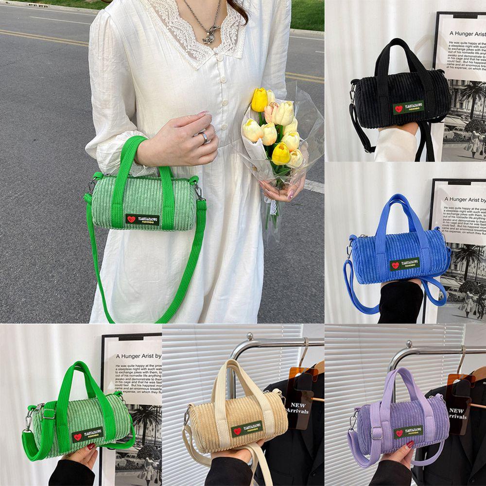 Túi Đeo Chéo Dáng Tròn Màu Sắc Đơn Giản Trẻ Trung MIHAN1