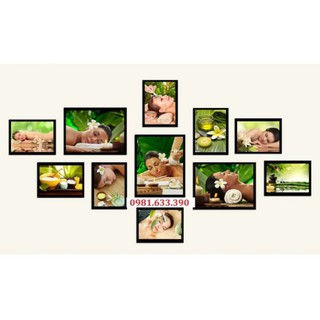 GIÁ XƯỞNG: BỘ 11 FOMEX TRANH SPA, TRANH PHUN XĂM...