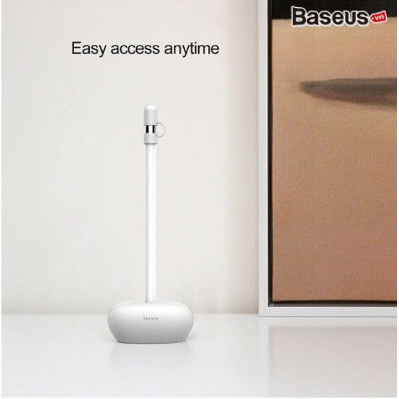 Đế giữ chống trầy, chống rớt Baseus Pencil Silicone Holder dùng cho bút cảm ứng Apple Pencil Chính hãng