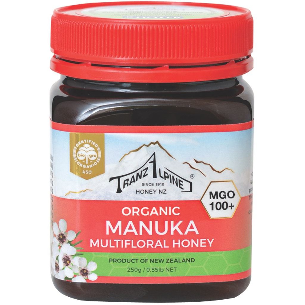 Mật ong Manuka hữu cơ MGO 100+