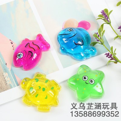 Slime chất nhờn ma quái  CÁ BIỂN mochi để chơi giá như sỉ