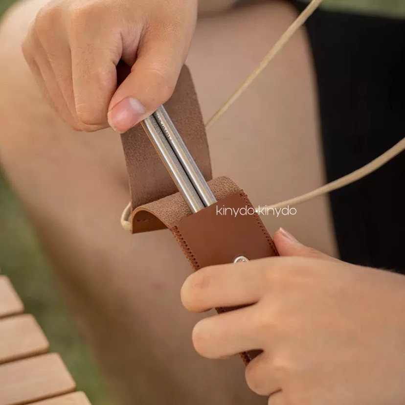 ĐŨA GỖ THÉP KHÔNG GỈ DU LỊCH GẤP GỌN TIỆN LỢI NHẸ CẮM TRẠI DÃ NGOẠI GLAMPING NATUREHIKE NH20CJ010