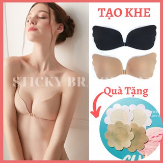 Dán Nâng Ngực Miếng Dán Ngực Tạo Khe Hiệu Quả Dán Ngưc Vải Cánh Tiên Loại Vải Mềm Dùng Nhiều Lần Form Chuẩn Ngực