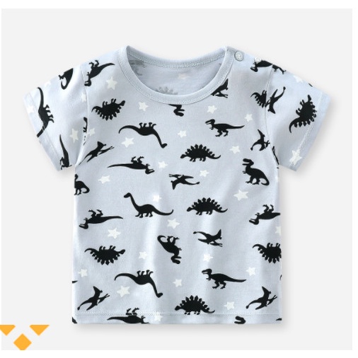 áo thun bé trai mùa hè nhiều mẫu chất đẹp 2022