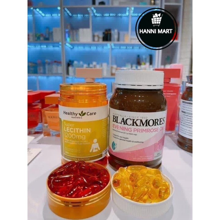 Combo Tinh Chất Hoa Anh Thảo, Mầm Đậu Nành Cân Bằng Nội Tiết Tố Nữ, Đẹp Da Tóc Blackmores