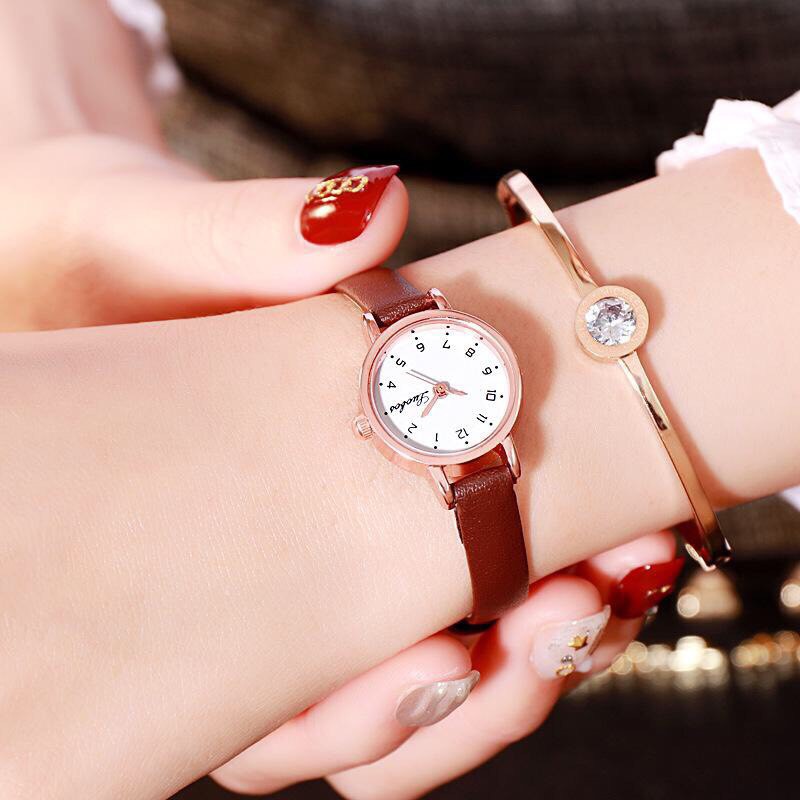 Đồng hồ thời trang nữ Luobos dây da mẫu mới siêu hot QA425 | BigBuy360 - bigbuy360.vn