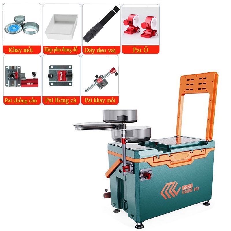 Thùng câu đài MC Jiadiaoni 32L chính hãng