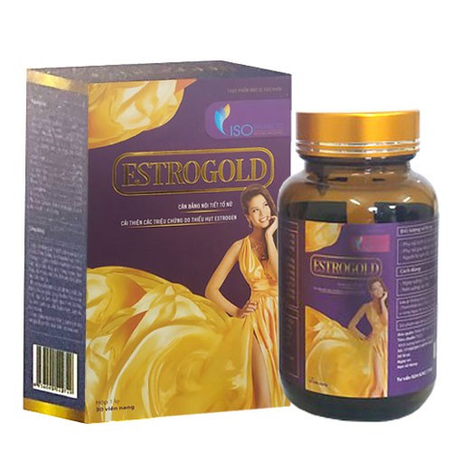 Estrogold - Hỗ trợ tăng tiết nội tiết tố, giữ mãi tuổi xuân (Hộp 30 viên) | BigBuy360 - bigbuy360.vn