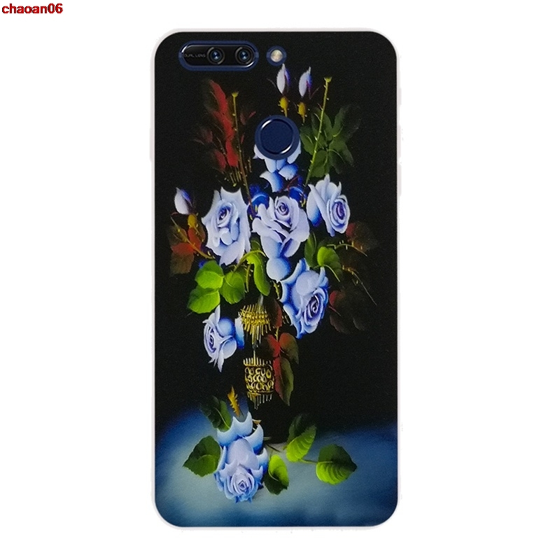 Ốp lưng silicon TPU dẻo có họa tiết cho Huawei Honor 8 4C 5C 7C 6A V10 V9 7X 9 6C Pro Lite Y3II Y5II Y6II