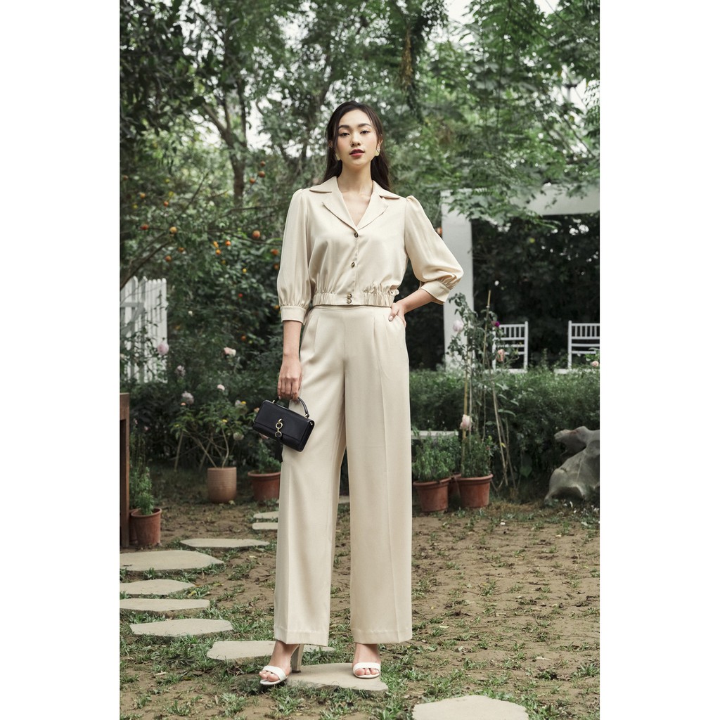 Quần Culottes cạp chun Emspo QL1237