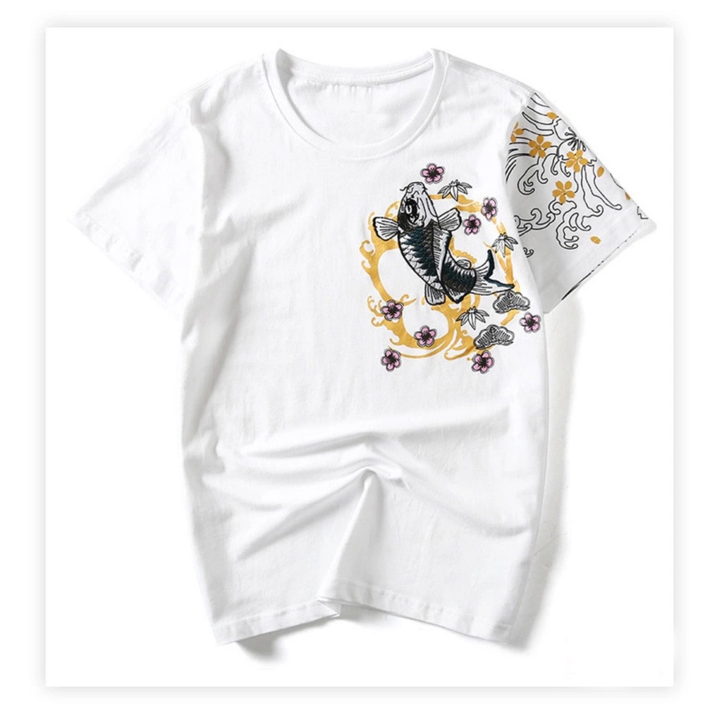 Áo thun Stee Fish and Flower for Spring CVC - Giá sỉ Unisex