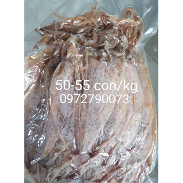 [500g] Khô mực Cà Mau 50-55 con/kg dày cơm, ngọt thịt, ngon nhức nách