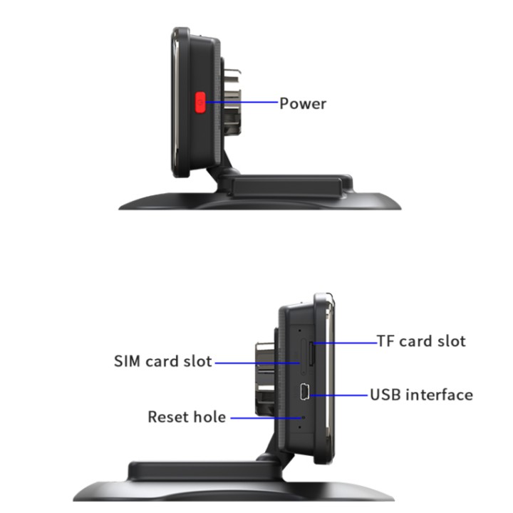 Camera hành trình 360 độ dành cho ô tô, gắn gương và taplo của xe. Thương hiệu cao cấp Phisung - T88 | WebRaoVat - webraovat.net.vn