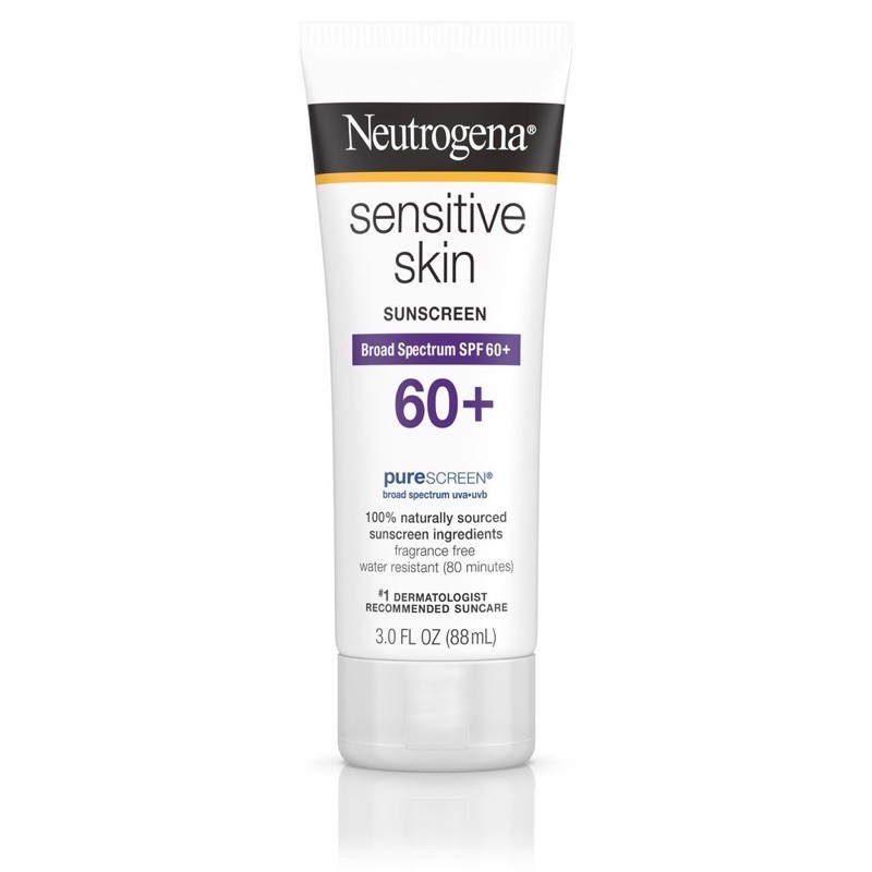Kem chống nắng cho da nhạy cảm Neutrogena Sensitive Skin SPF 60+- 88ml