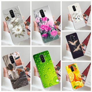 Ốp điện thoại nhựa silicon TPU mềm họa tiết tùy chọn xinh đẹp độc đáo cho Samsung Galaxy A6 A6 + Plus 2018