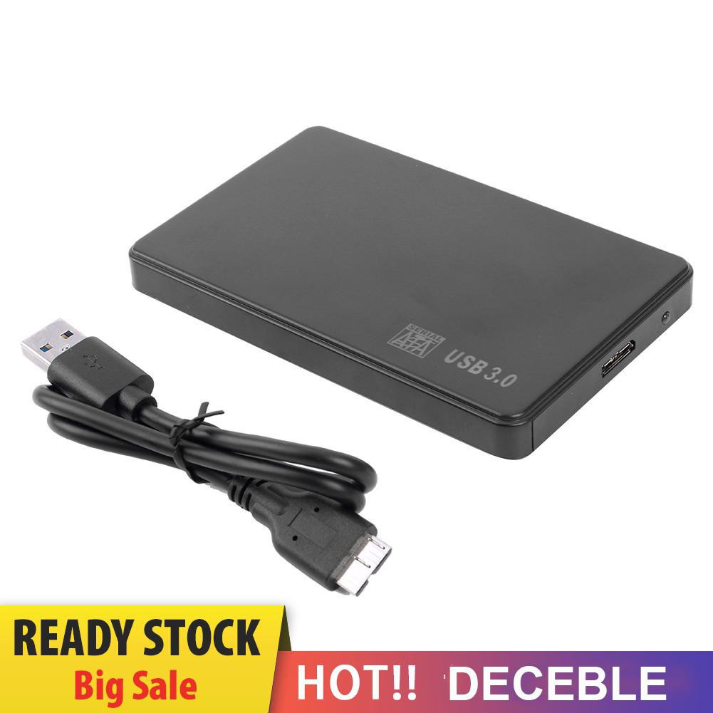 Vỏ Ổ Cứng Ngoài Decable 2.5 Inch Sata Usb3.0 Hdd 5gbps