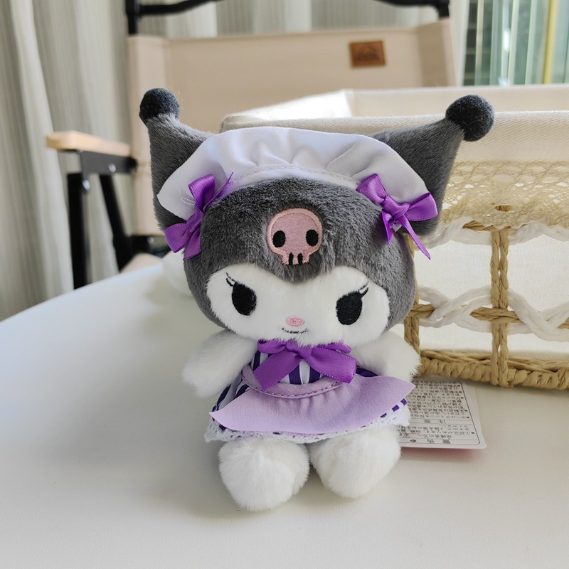 Búp Bê Nhồi Bông Hình Cinnamoroll Kuromi Dễ Thương Trang Trí Túi Xách