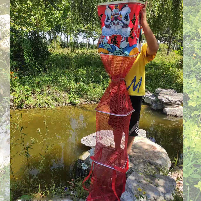 Rọng Đựng Cá Vuông khung Kim Loại Cao Cấp