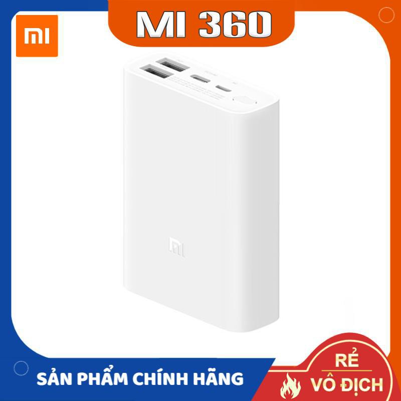 Pin Sạc Dự Phòng Xiaomi 10000mAh Pocket PB1022ZM✅ Hỗ Trợ Sạc Nhanh Tiên Tiến QC3.0 và PD ✅ Sạc cùng lúc tới 3 thiết bị