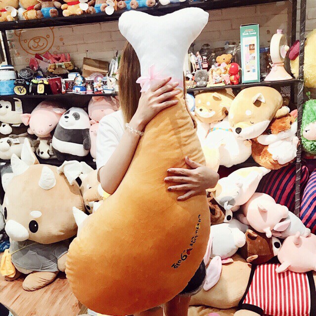 GỐI ÔM ĐÙI GÀ SIZE LỚN