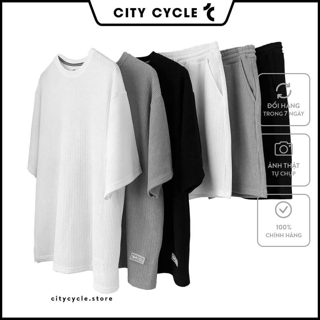 Đồ bộ nam nữ Square City Cycle - Quần áo nam Unisex form rộng hàng cao cấp Local Brand