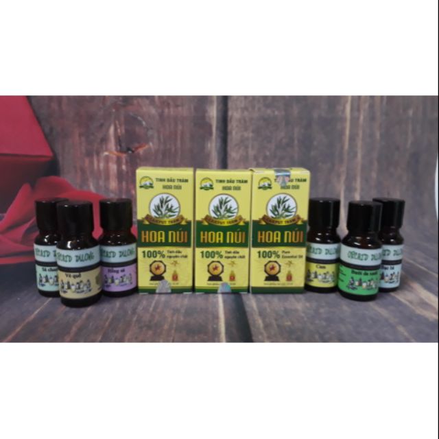 3 CHAI TRÀM HOA NÚI TẶNG  3 CHAI TD 10ML CỦA SHOP