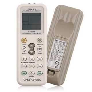 Remote máy lạnh đa năng dùng được khoảng 100 loại máy lạnh