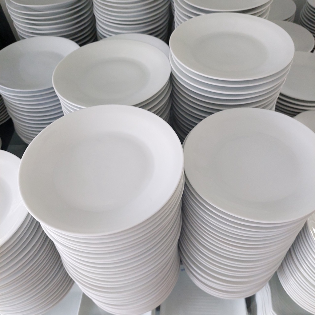 Bộ bát ăn cao cấp Bát tràng men trắng sứ Bộ đủ các chi tiết cho một mâm cỗ gia đình